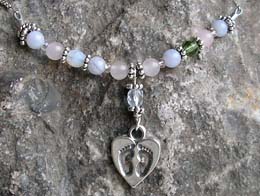 Baby Loss Memorial Gemstone Necklace